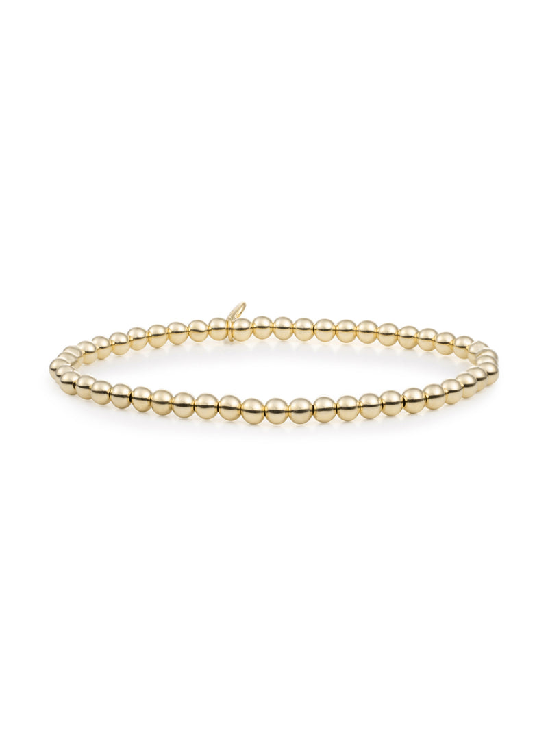 Saturn Armband 4mm - Gold Plated