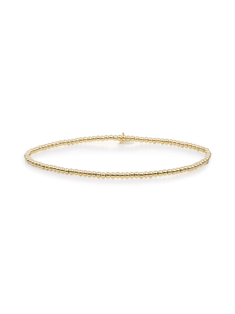 Saturn Armband 2mm - Gold Plated