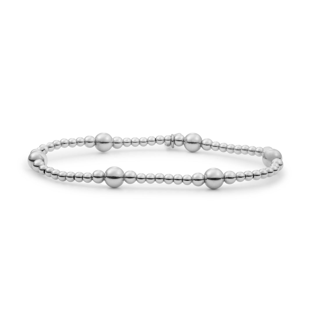 Silver Bold Mix Eclipse Bracelet