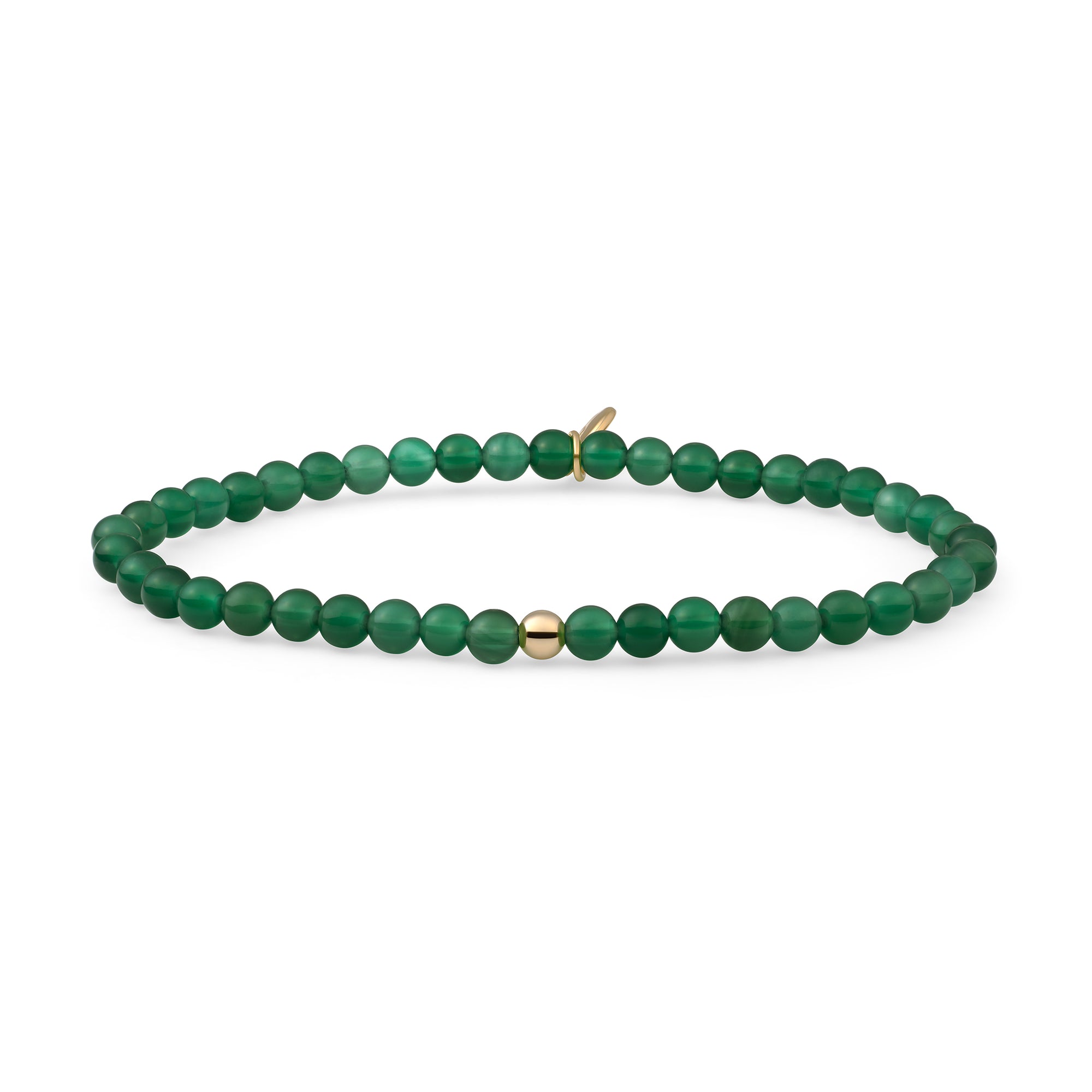 Groene Onyx Saturn Armband Small