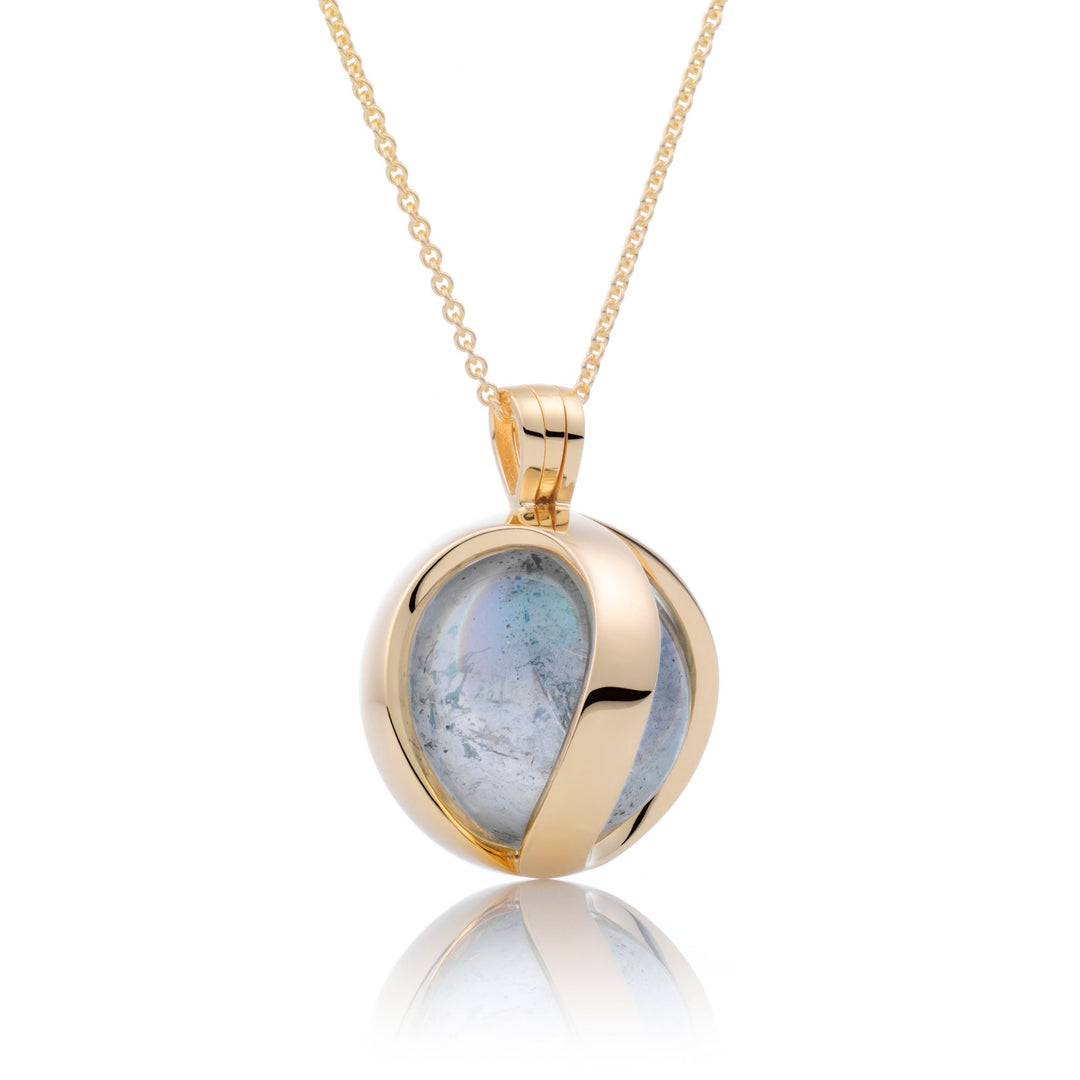 Flare - gepolijst, 20mm pendant - Sparkling Jewels