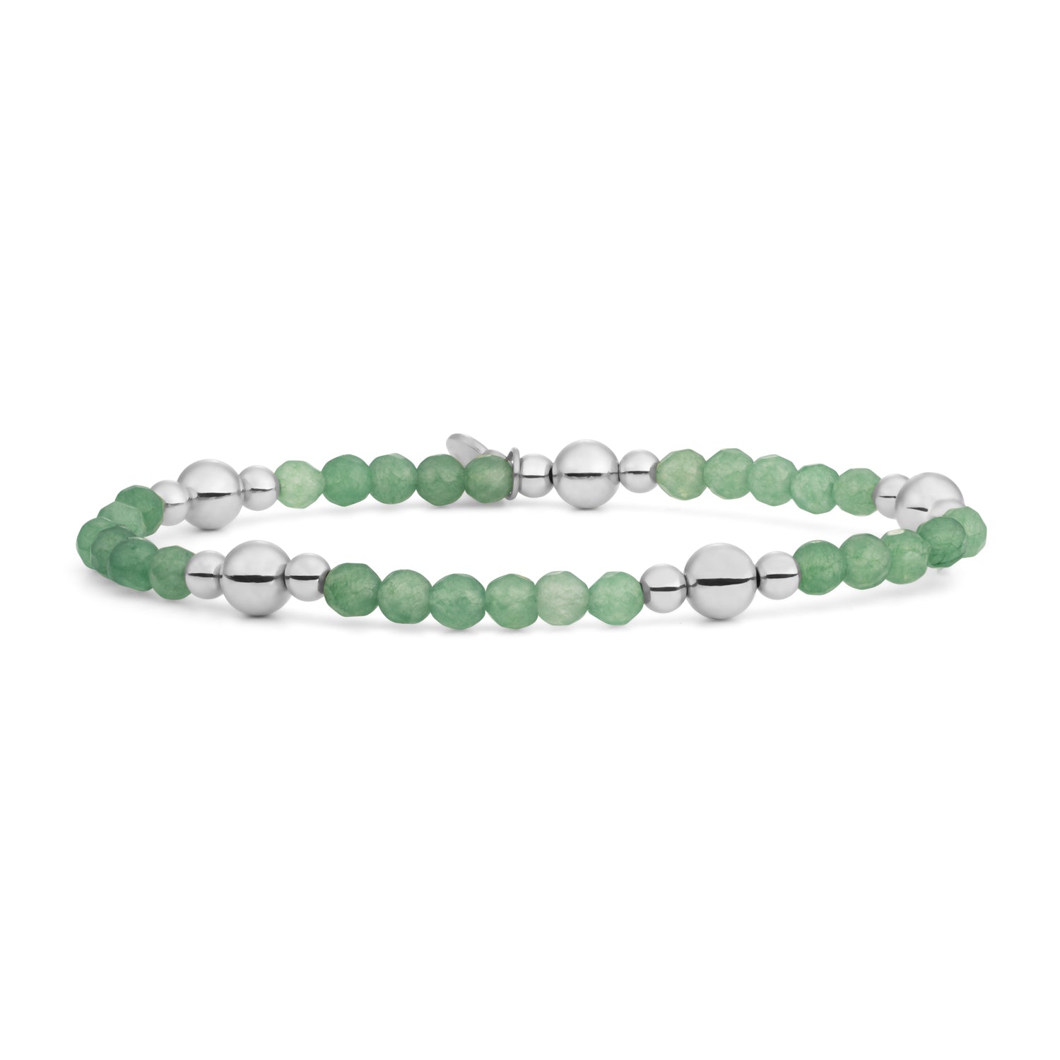 Armbanden die hun kleur behouden in goud en groen van Sparkling