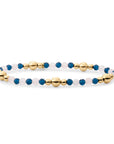 Topaz Quartz & Rose Quartz Bold Mix armband