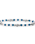 Topaz Quartz & Rose Quartz Bold Mix armband