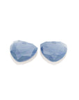 Blue Aventurine Trillion Cut oorbel edelstenen