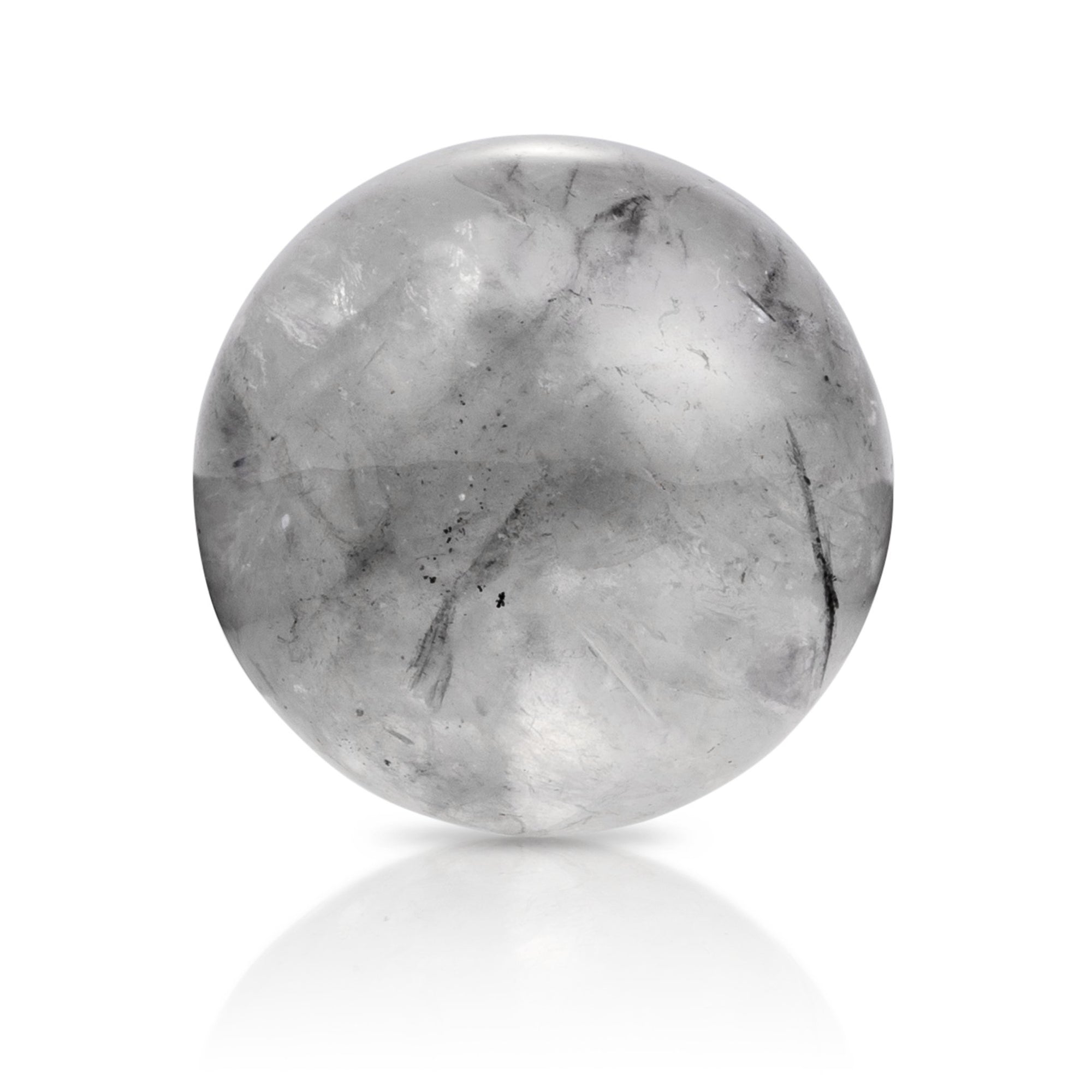 Black Rutilated Quartz - 20mm gepolijst