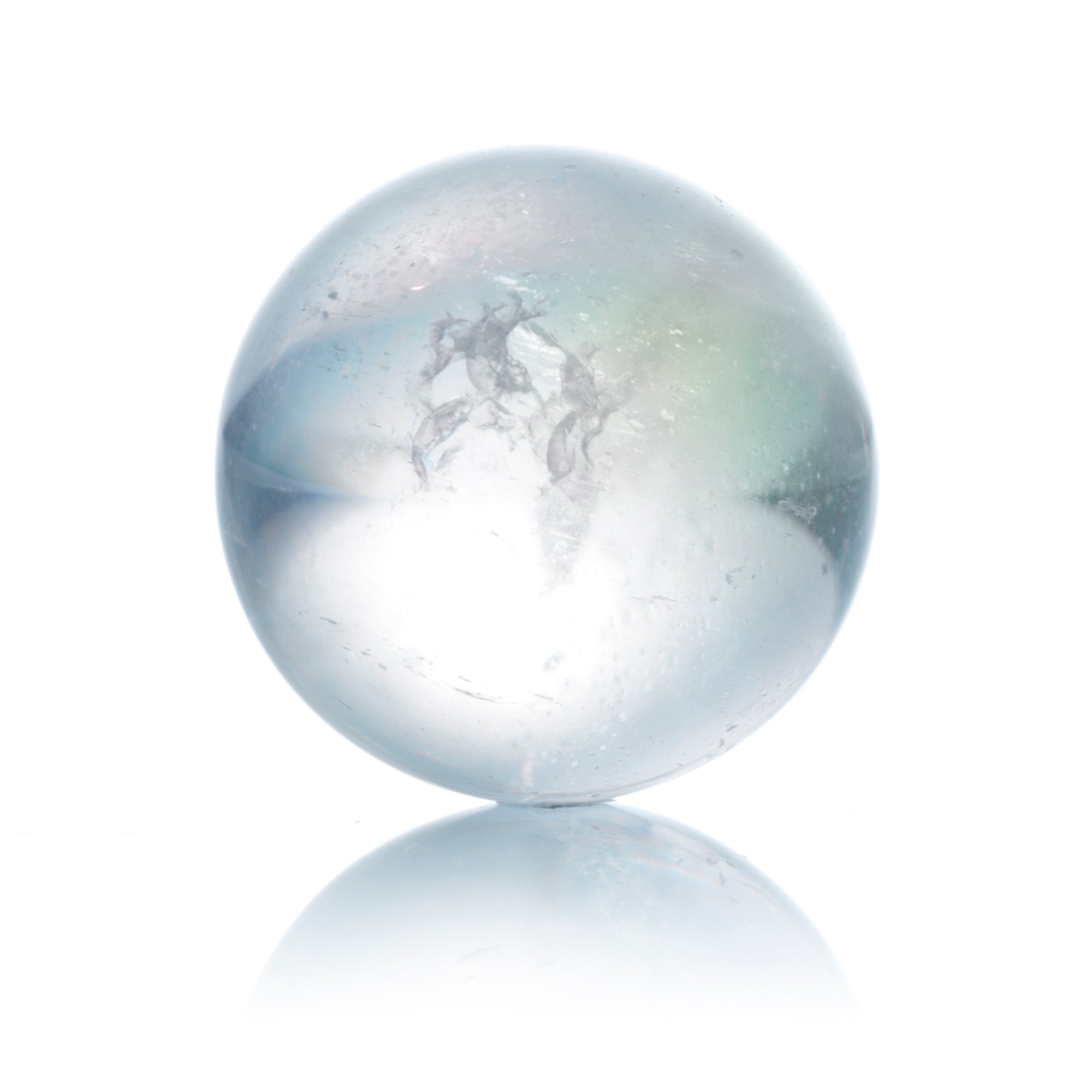 Aqua Aura Blue - 20mm gepolijst - Sparkling Jewels