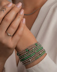 Zilveren dames armbanden met echte edelstenen