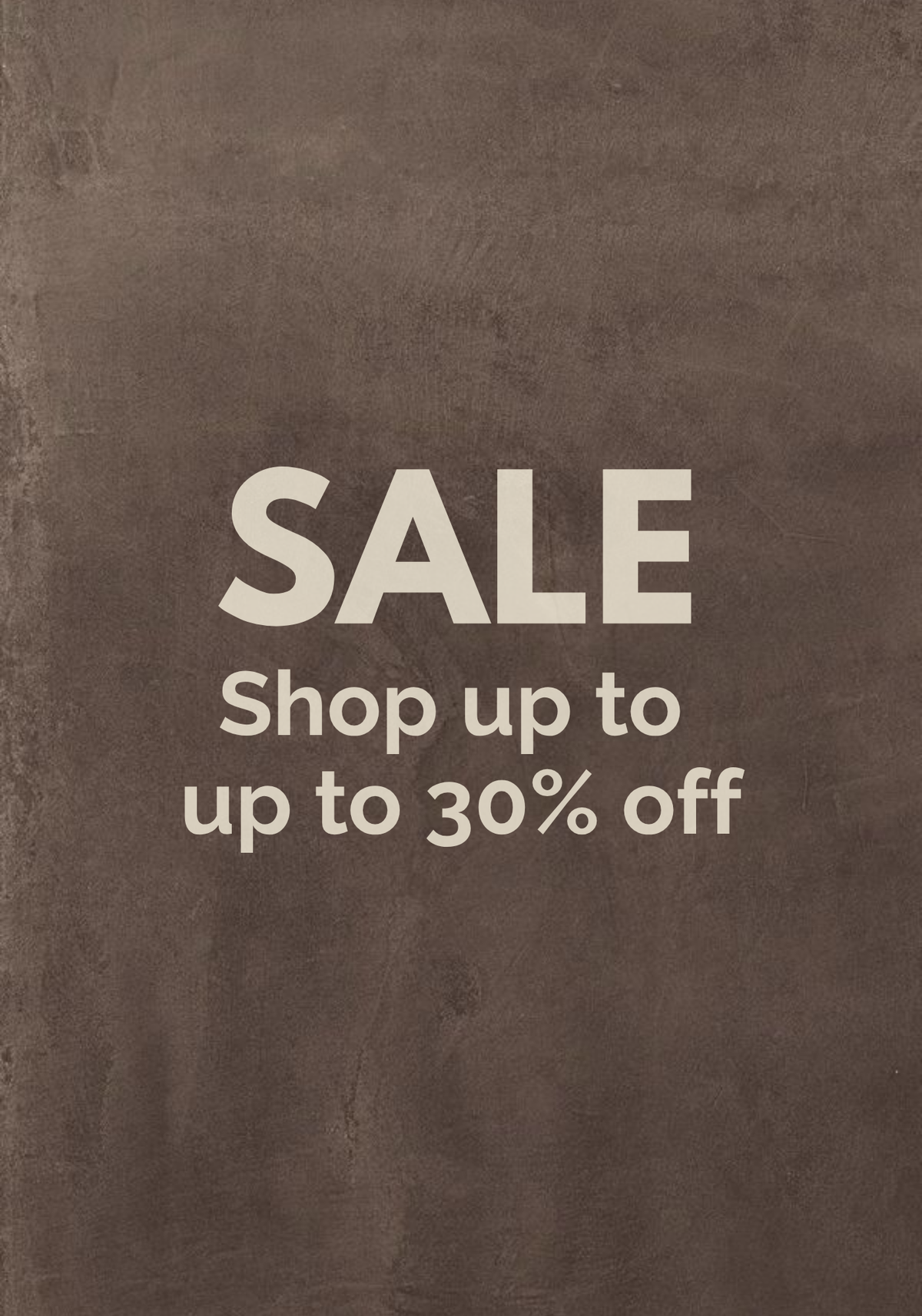 Sale tot 30