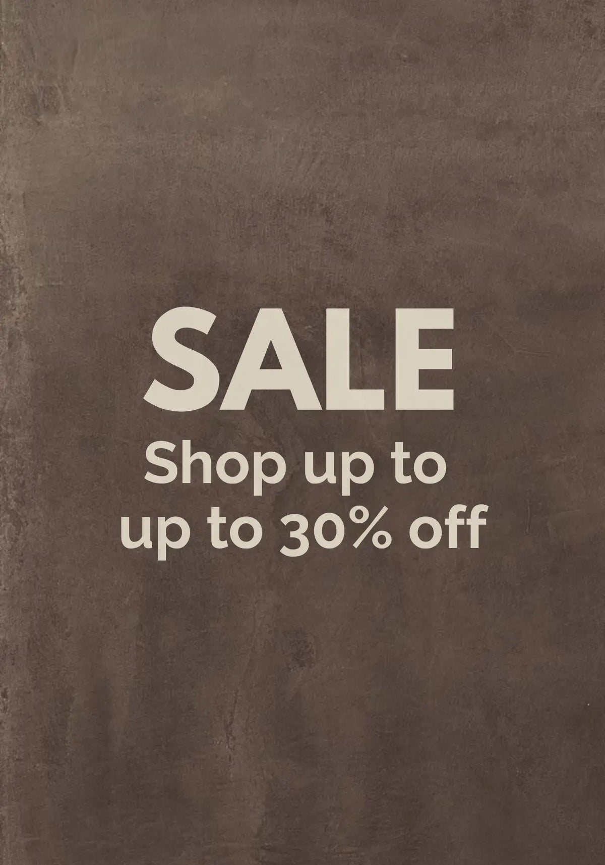 Sale tot 30