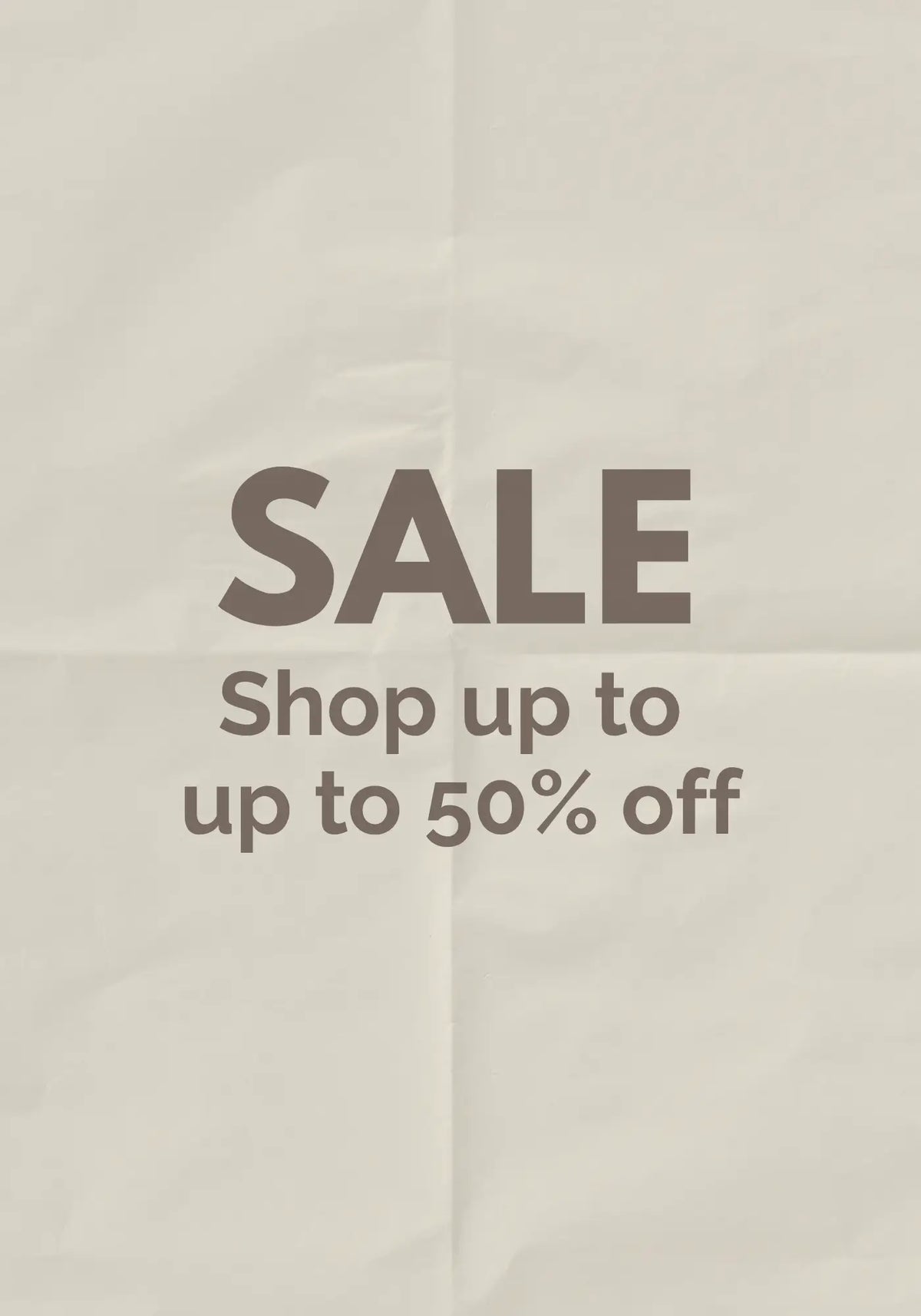 Sale tot 50