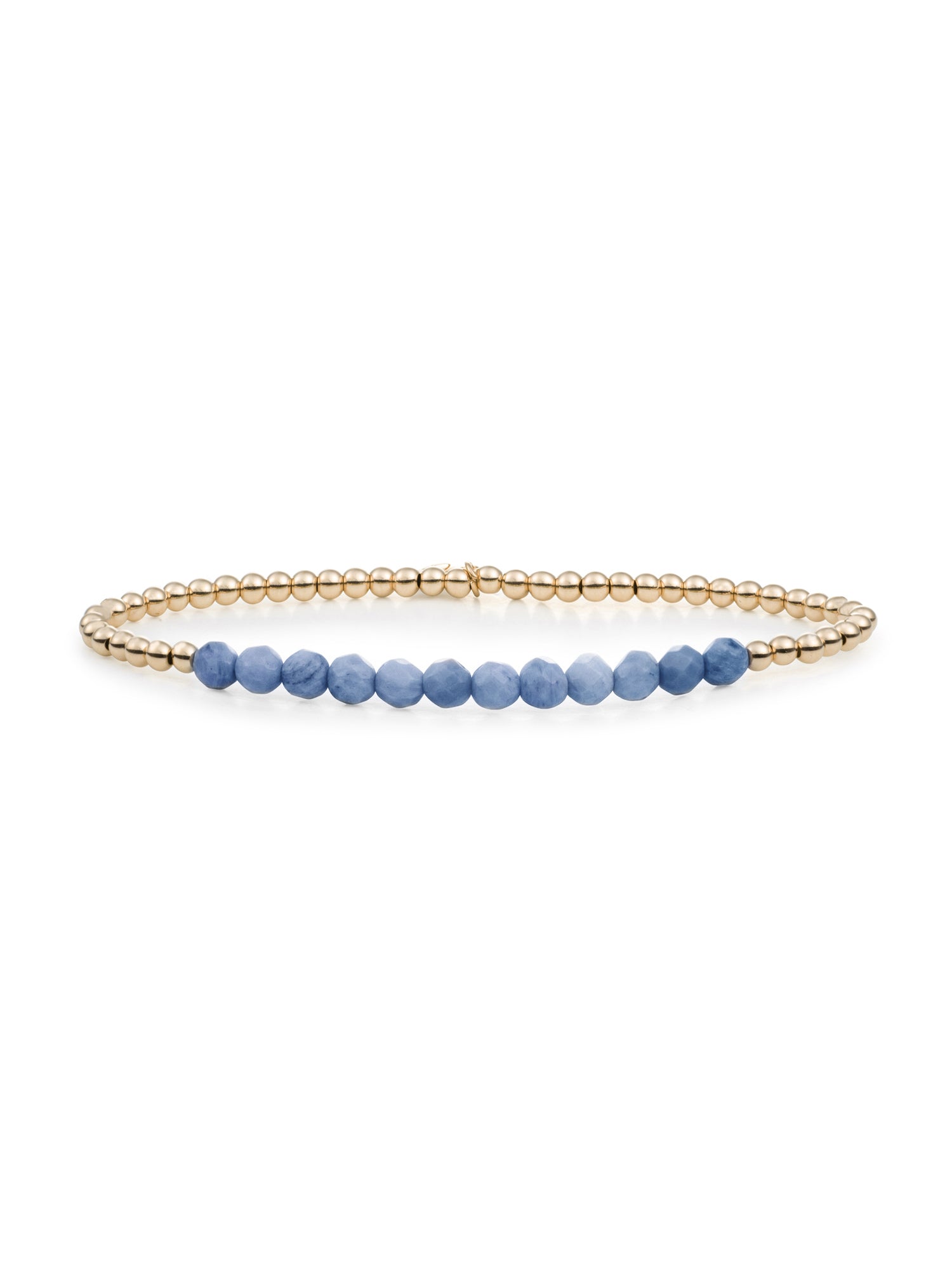 Universe Armband Blue Aventurine - Gold Plated