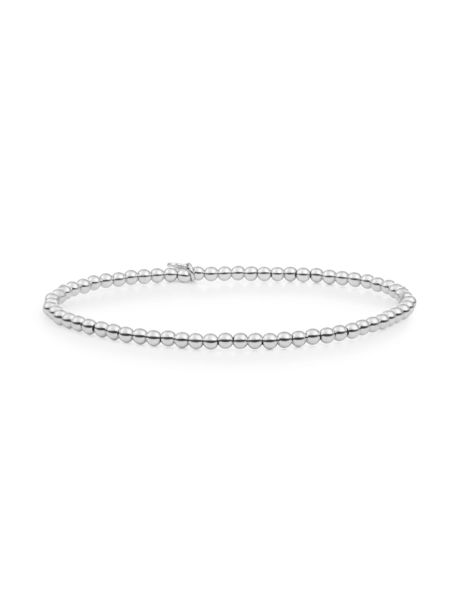 Saturn Armband 3mm - Rhodium Plated