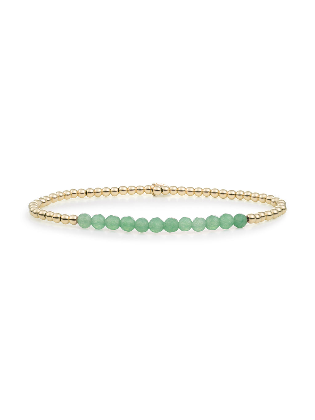 Universe Armband Green Aventurine - 0.00 / 0.00 / Gold Plated