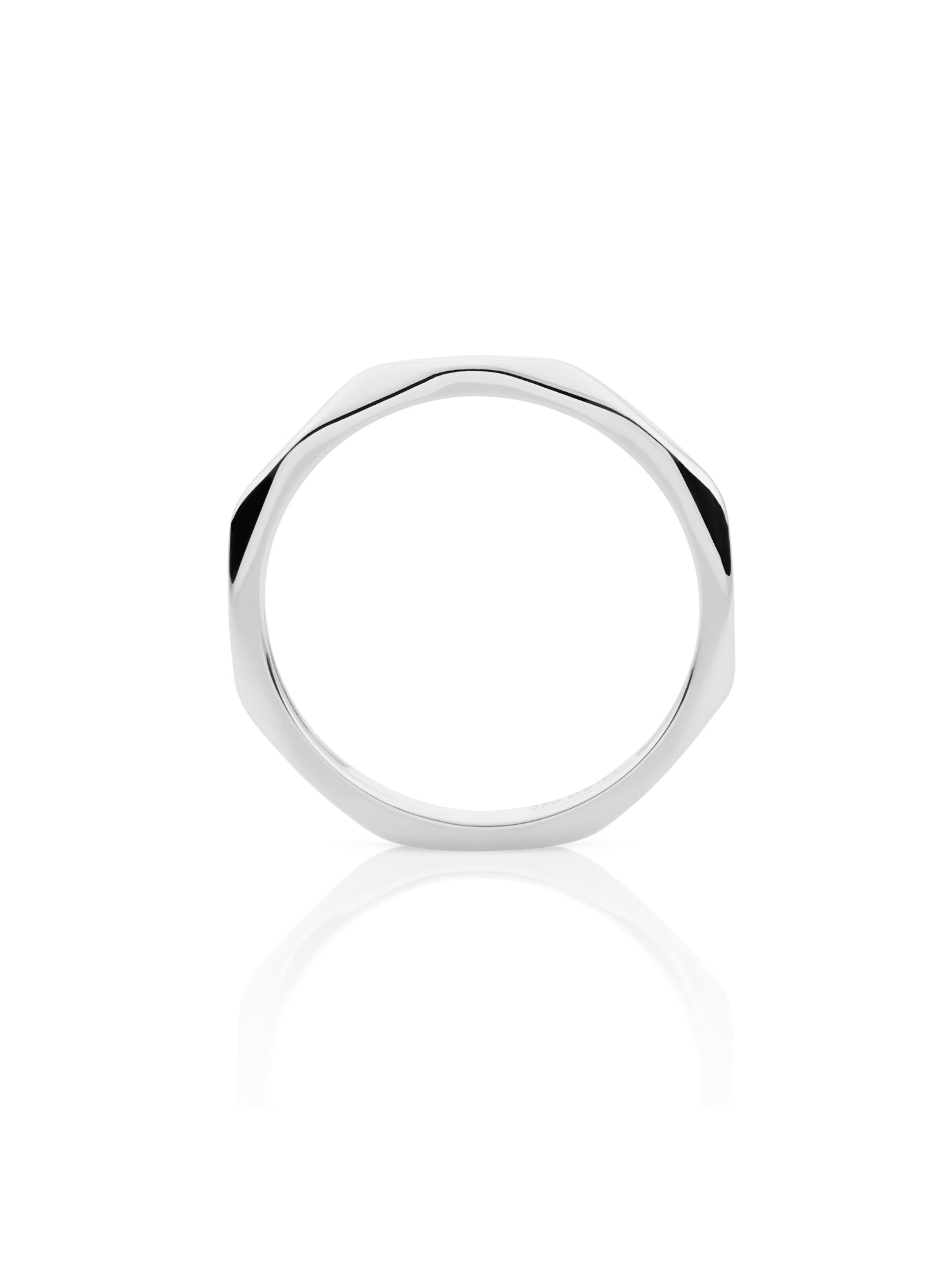 Edge Ring Additional Zilver