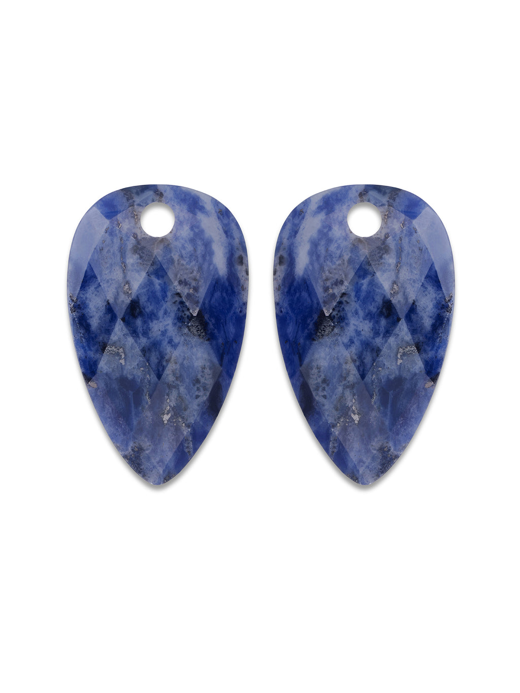 Oorbel Edelstenen Blossom Sodalite - Oorbel Edelstenen Blossom Sodalite