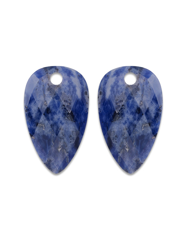 Oorbel Edelstenen Blossom Sodalite - Oorbel Edelstenen Blossom Sodalite