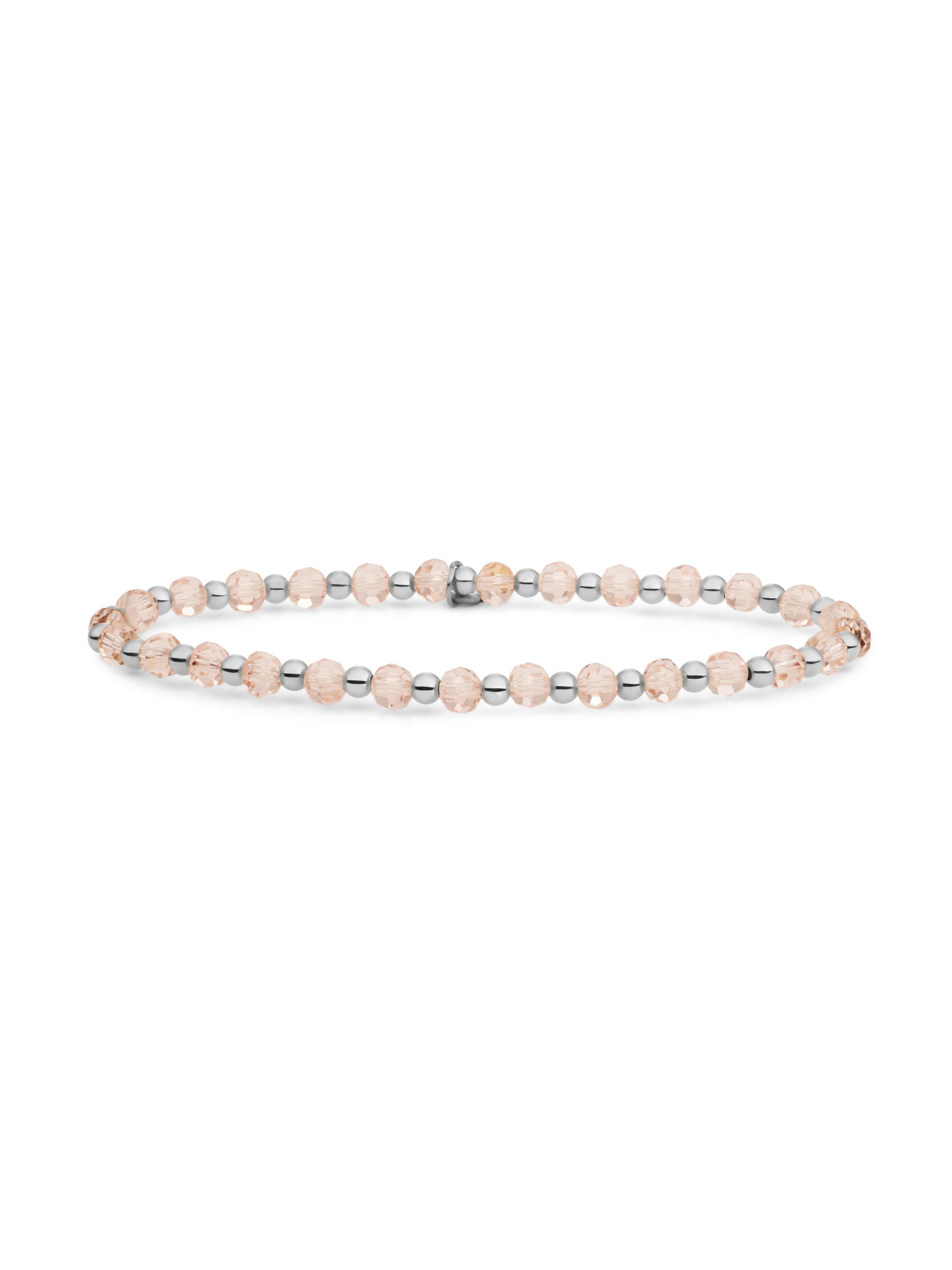 Interstellar Armband Champagne Quartz - Rhodium Plated