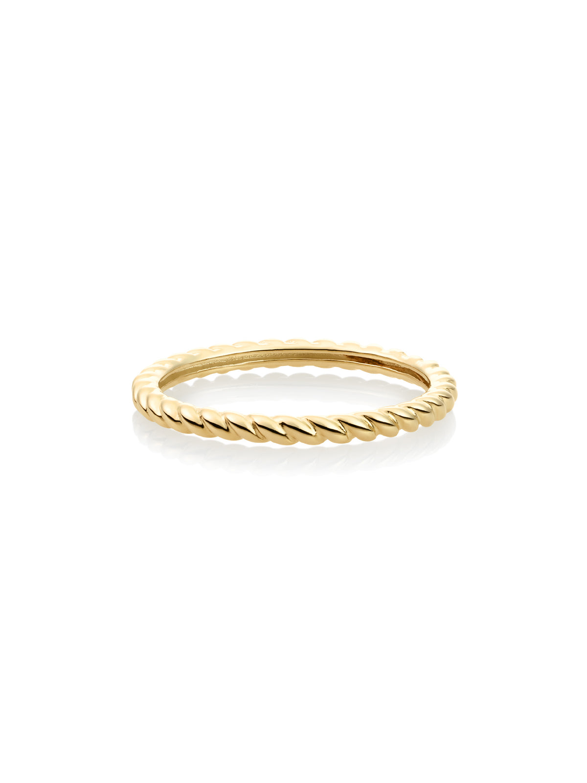 Twist Ring Additional 9K Goud