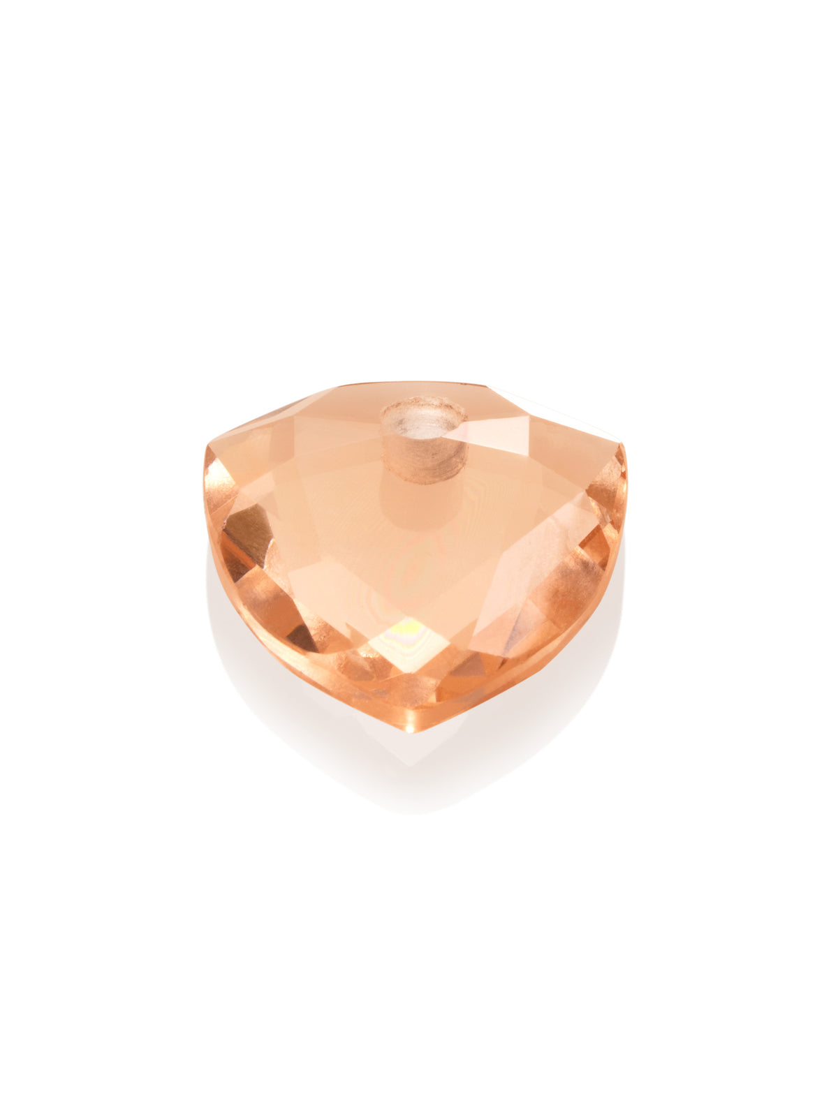 Pendant Edelsteen Trillion Cut Champagne Quartz - Pendant Edelsteen Trillion Cut Champagne Quartz