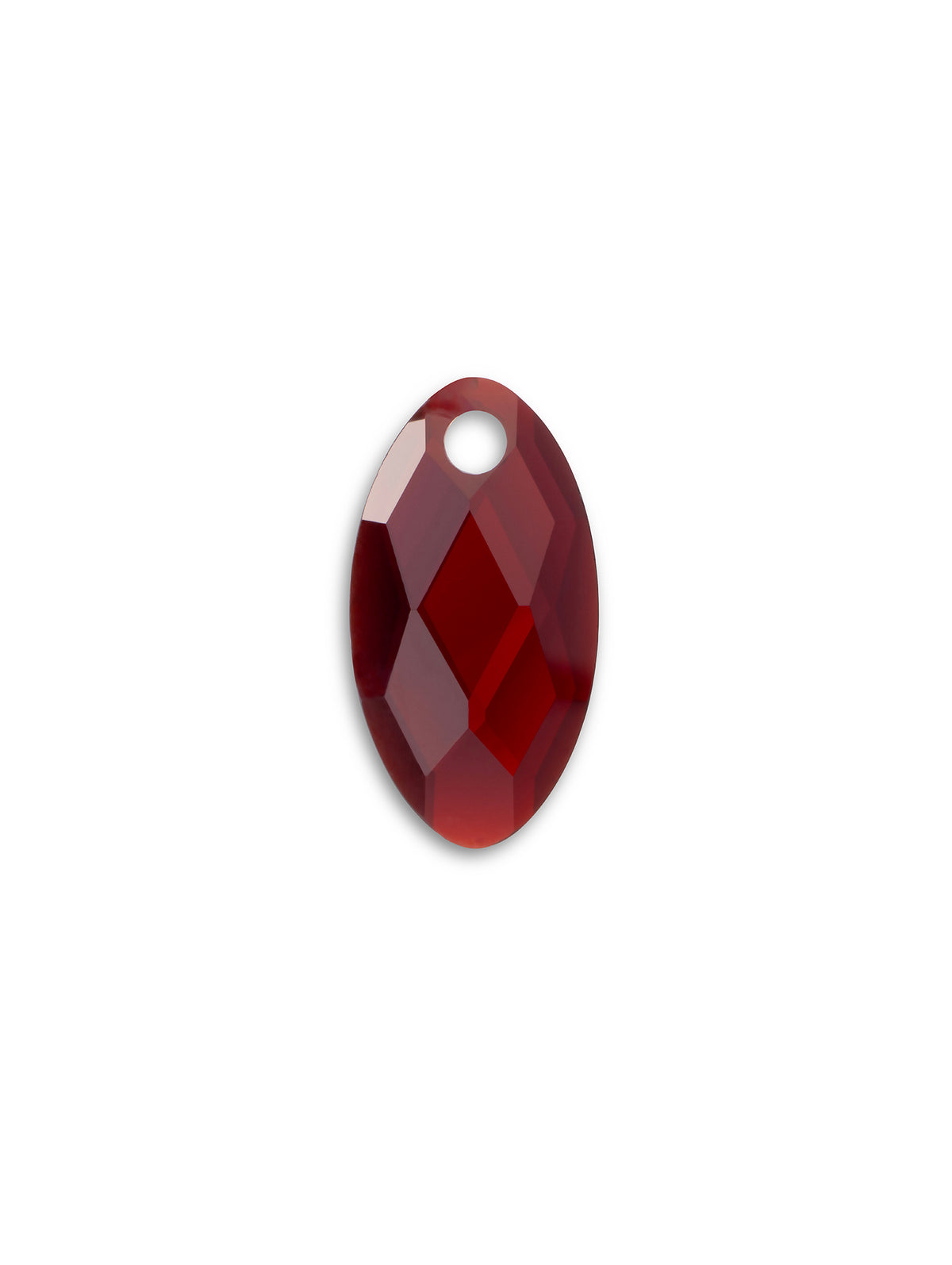 Pendant Edelsteen Leaf Ruby Quartz - Pendant Edelsteen Leaf Ruby Quartz