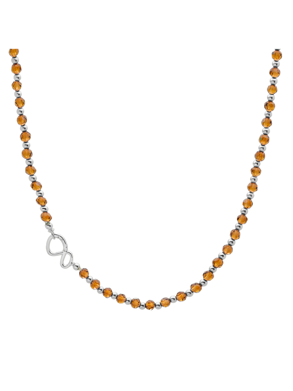 Link Ketting Citrine Quartz Zilver - 119.95 / 49.98 / 45cm