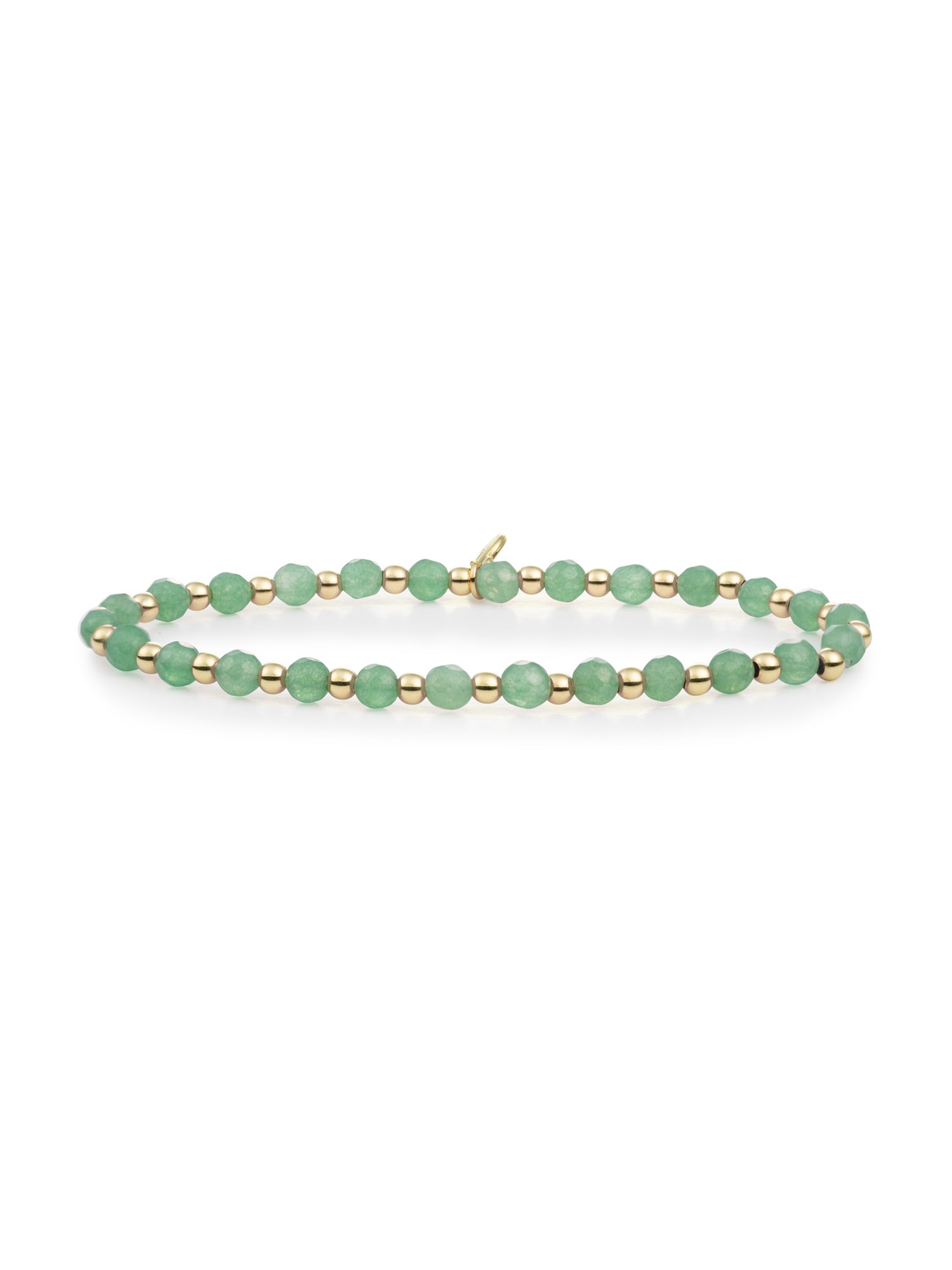 Interstellar Armband Green Aventurine - Gold Plated