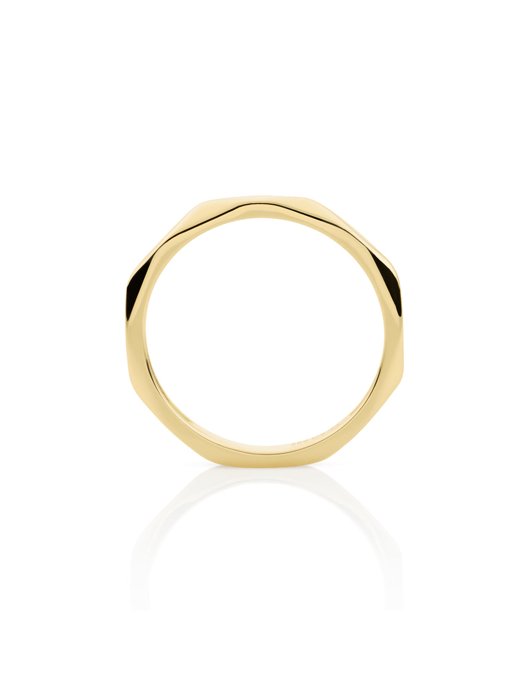 Edge Ring Additional 9K Goud