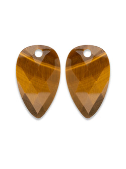 Oorbel Edelstenen Blossom Tiger Eye - Oorbel Edelstenen Blossom Tiger Eye