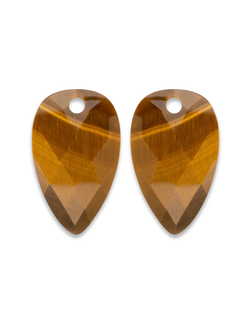 Oorbel Edelstenen Blossom Tiger Eye - Oorbel Edelstenen Blossom Tiger Eye
