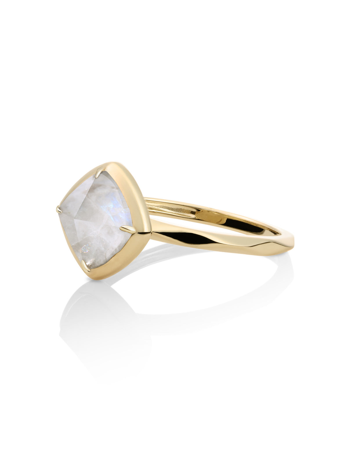 Edge Ring Moonstone 9K Goud - 50