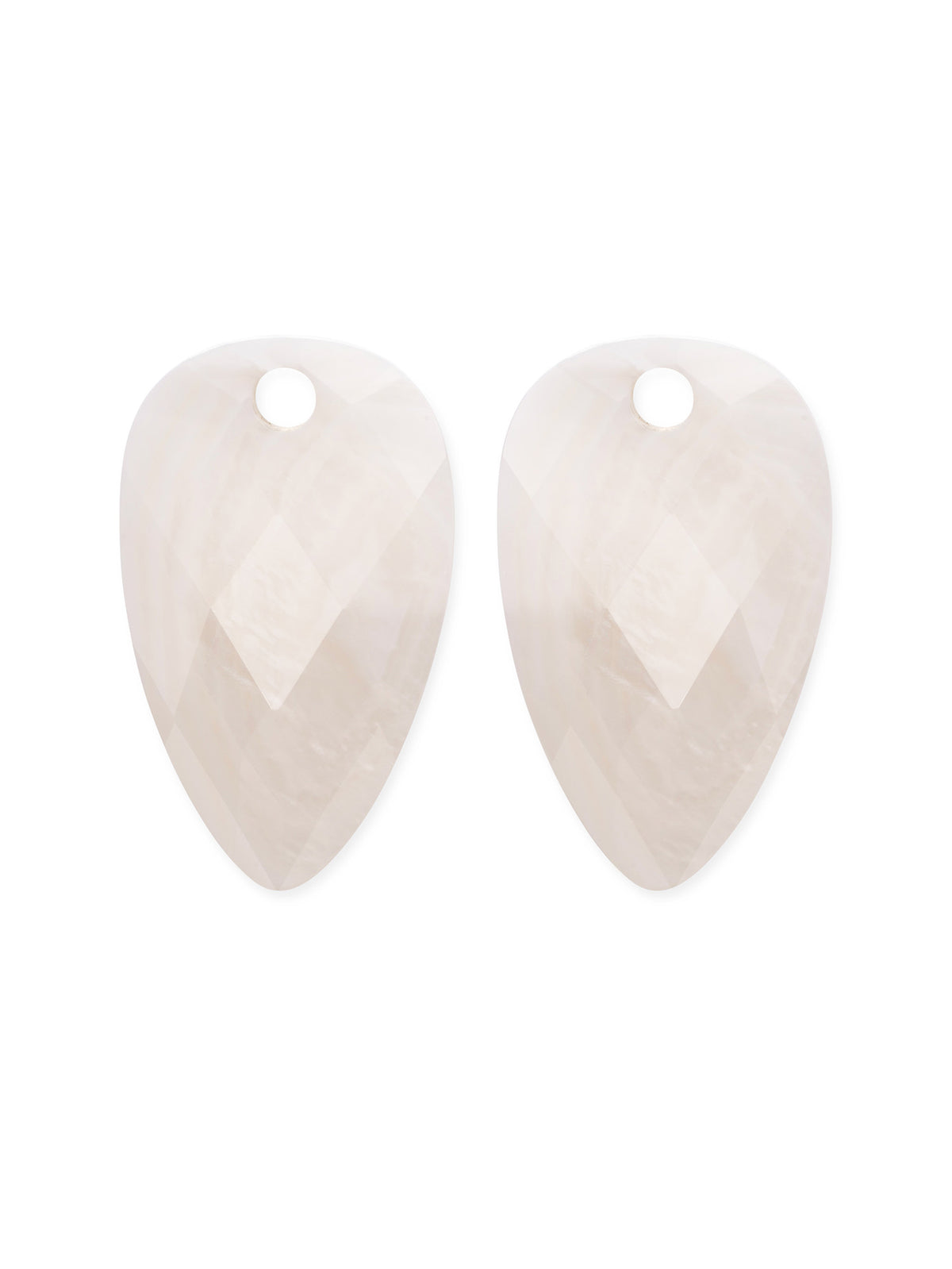 Oorbel Edelstenen Blossom Mother of Pearl - Oorbel Edelstenen Blossom Mother of Pearl