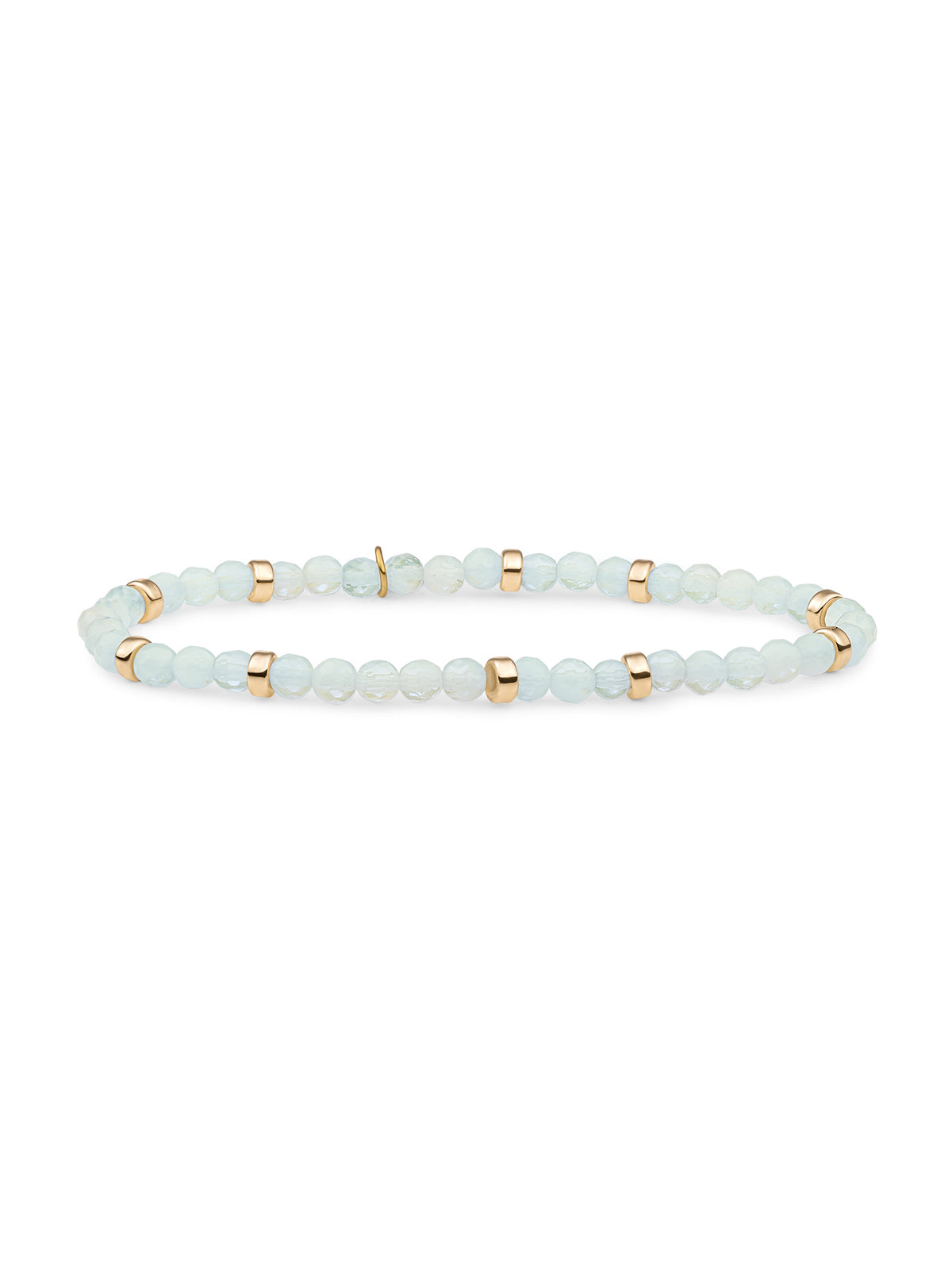 Roundel Interstellar Armband Opalite - Gold Plated
