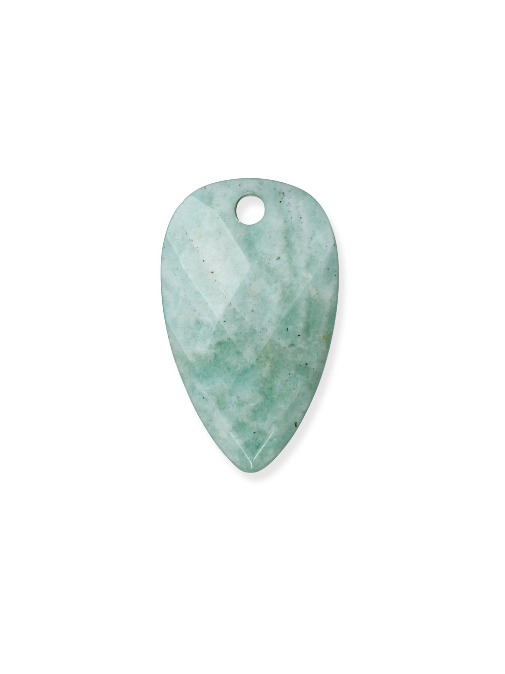 Pendant Edelsteen Blossom Rich Green Amazonite - Pendant Edelsteen Blossom Rich Green Amazonite