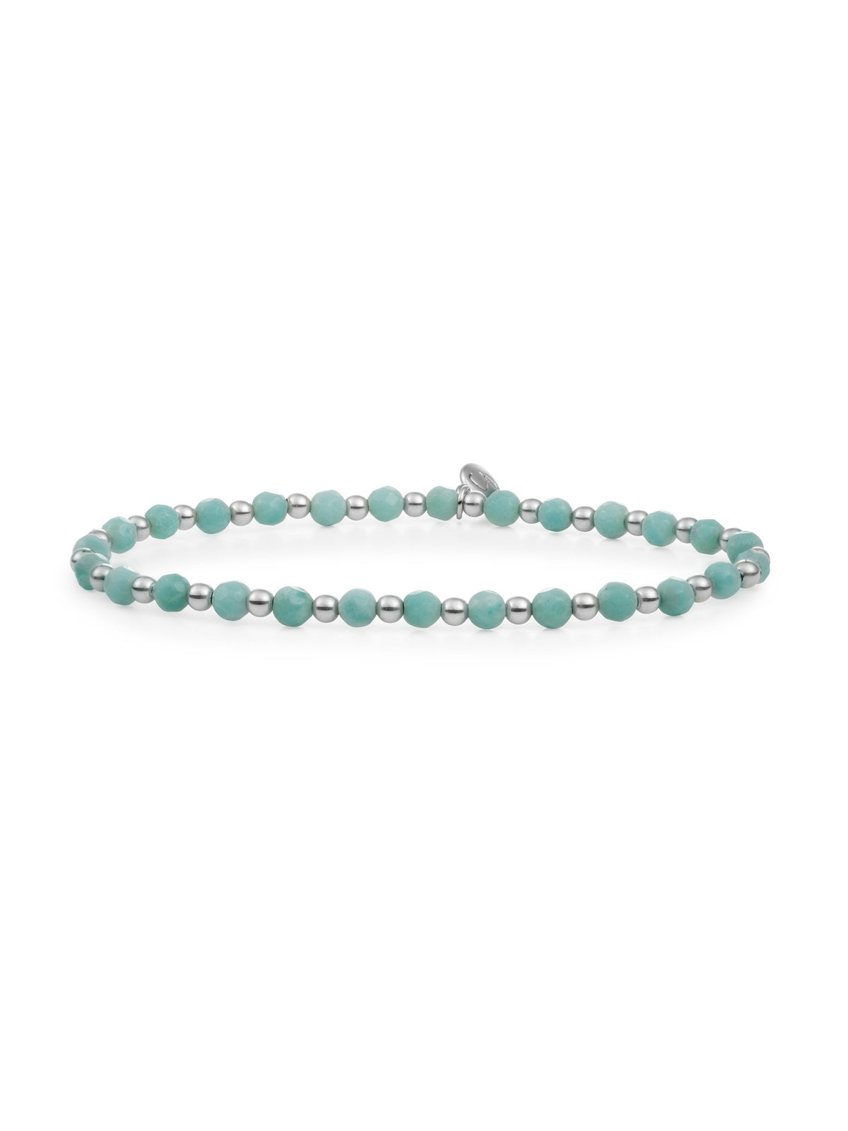 Interstellar Armband Amazonite - Rhodium Plated