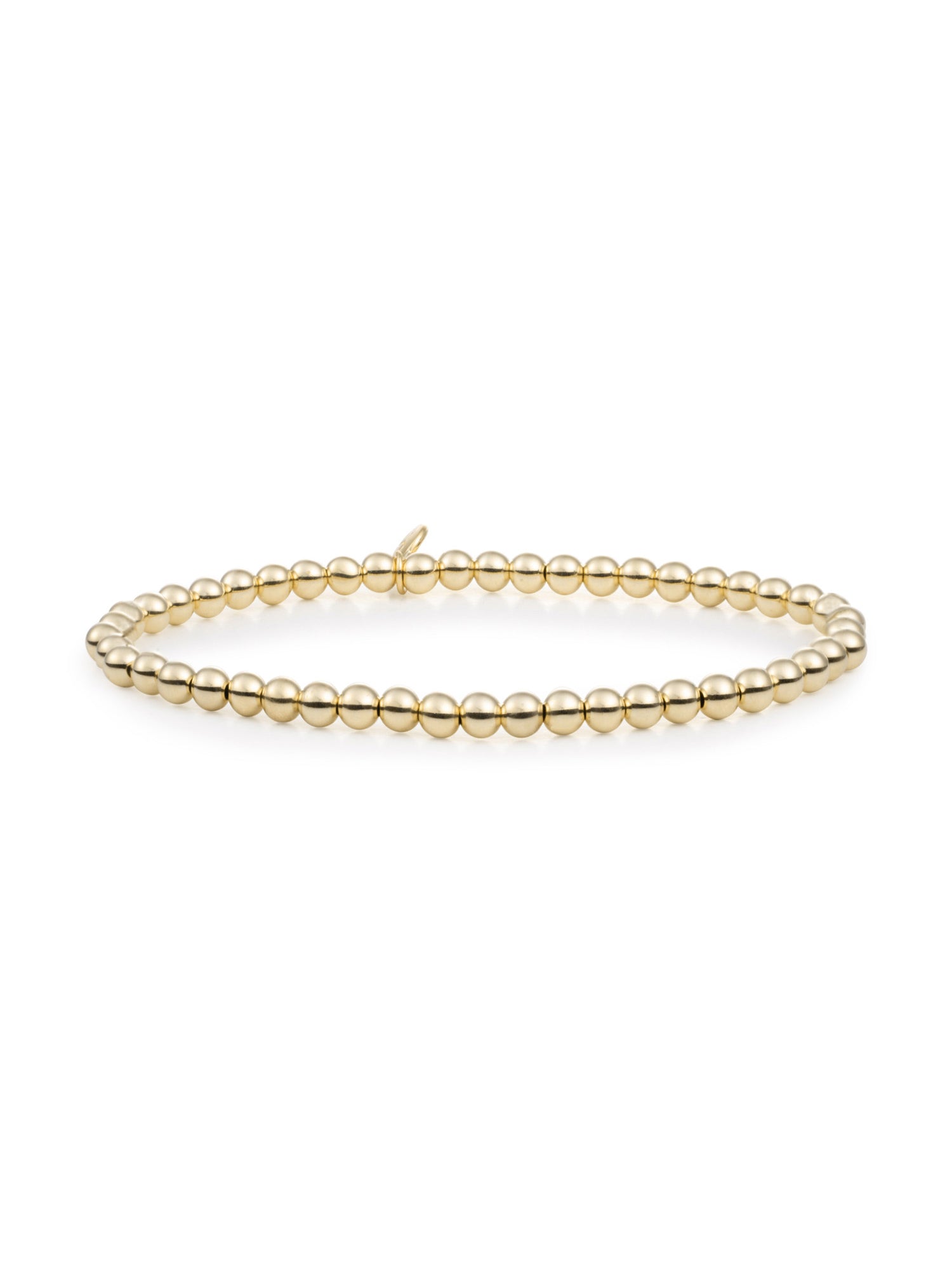Saturn Armband 4mm - Gold Plated