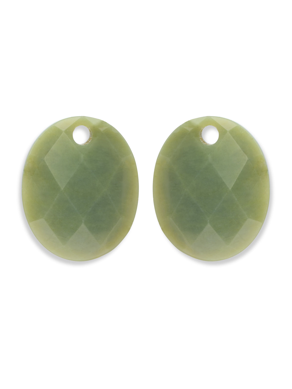 Oorbel Edelstenen Large Oval Southern Jade - Oorbel Edelstenen Large Oval Southern Jade