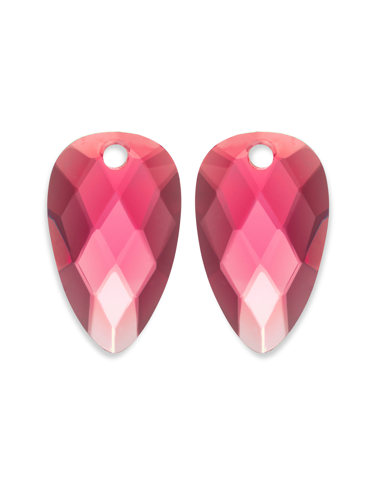 Oorbel Edelstenen Blossom Fuchsia Quartz - Oorbel Edelstenen Blossom Fuchsia Quartz