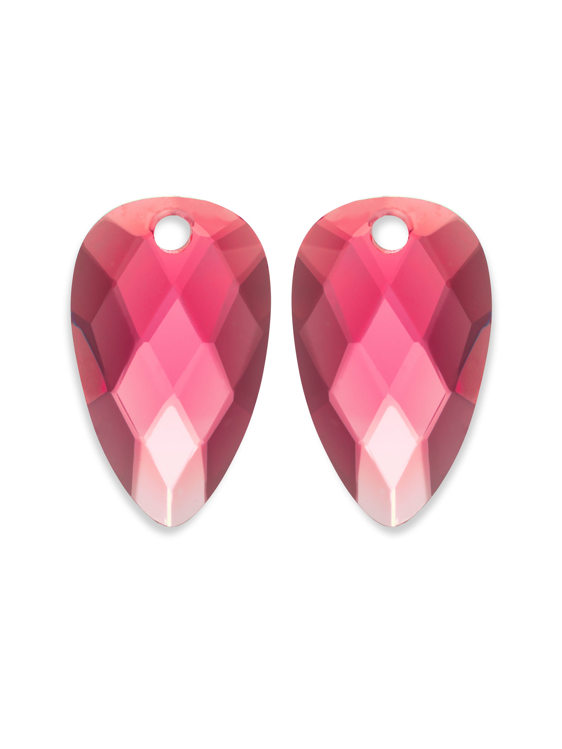 Oorbel Edelstenen Blossom Fuchsia Quartz - Oorbel Edelstenen Blossom Fuchsia Quartz