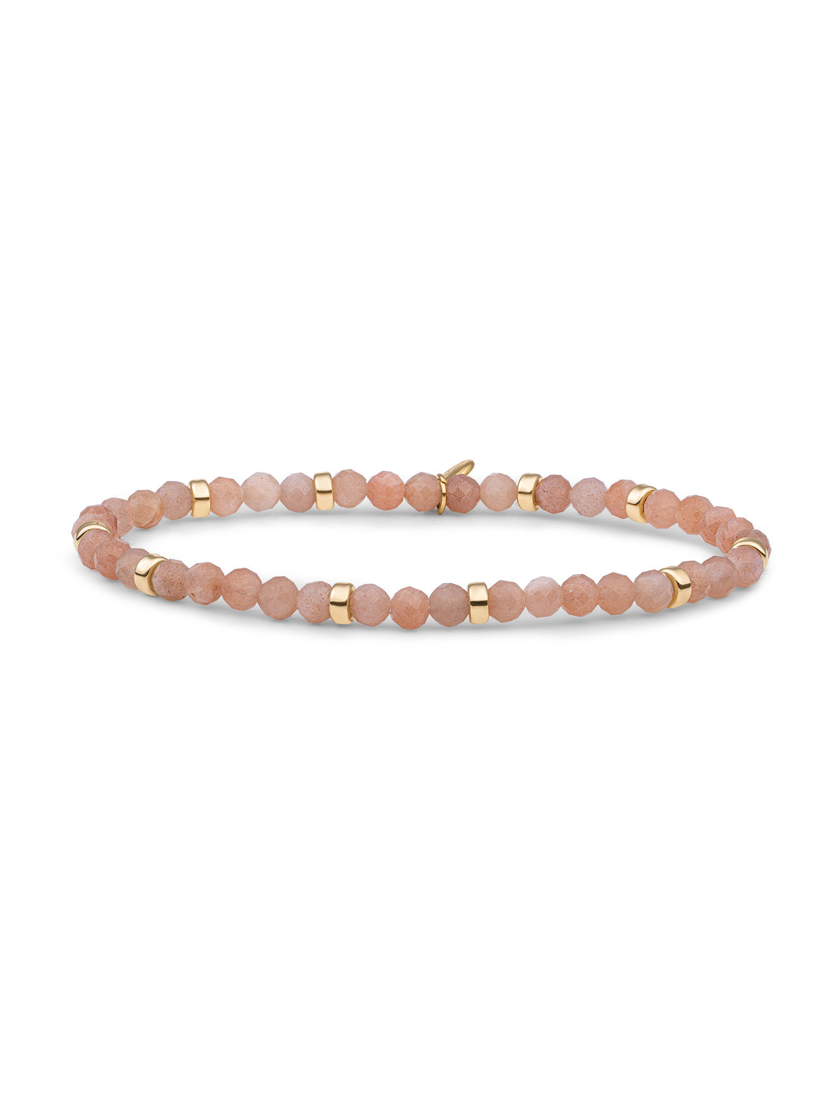 Roundel Interstellar Armband Sunstone - Gold Plated