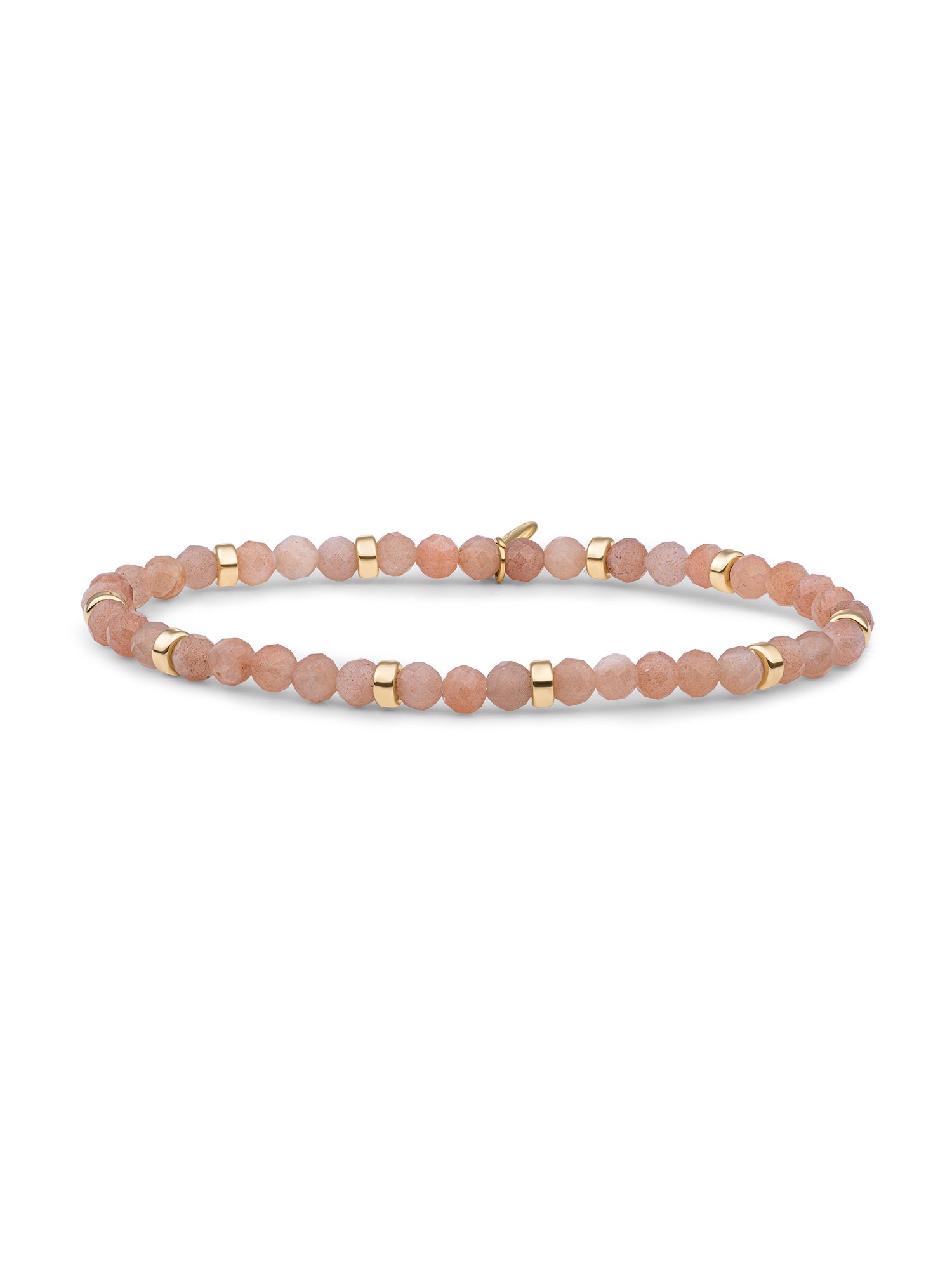 Roundel Interstellar Armband Sunstone - Gold Plated
