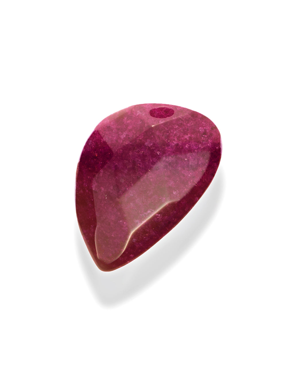 Pendant Edelsteen Blossom Fuchsia Jade - Pendant Edelsteen Blossom Fuchsia Jade