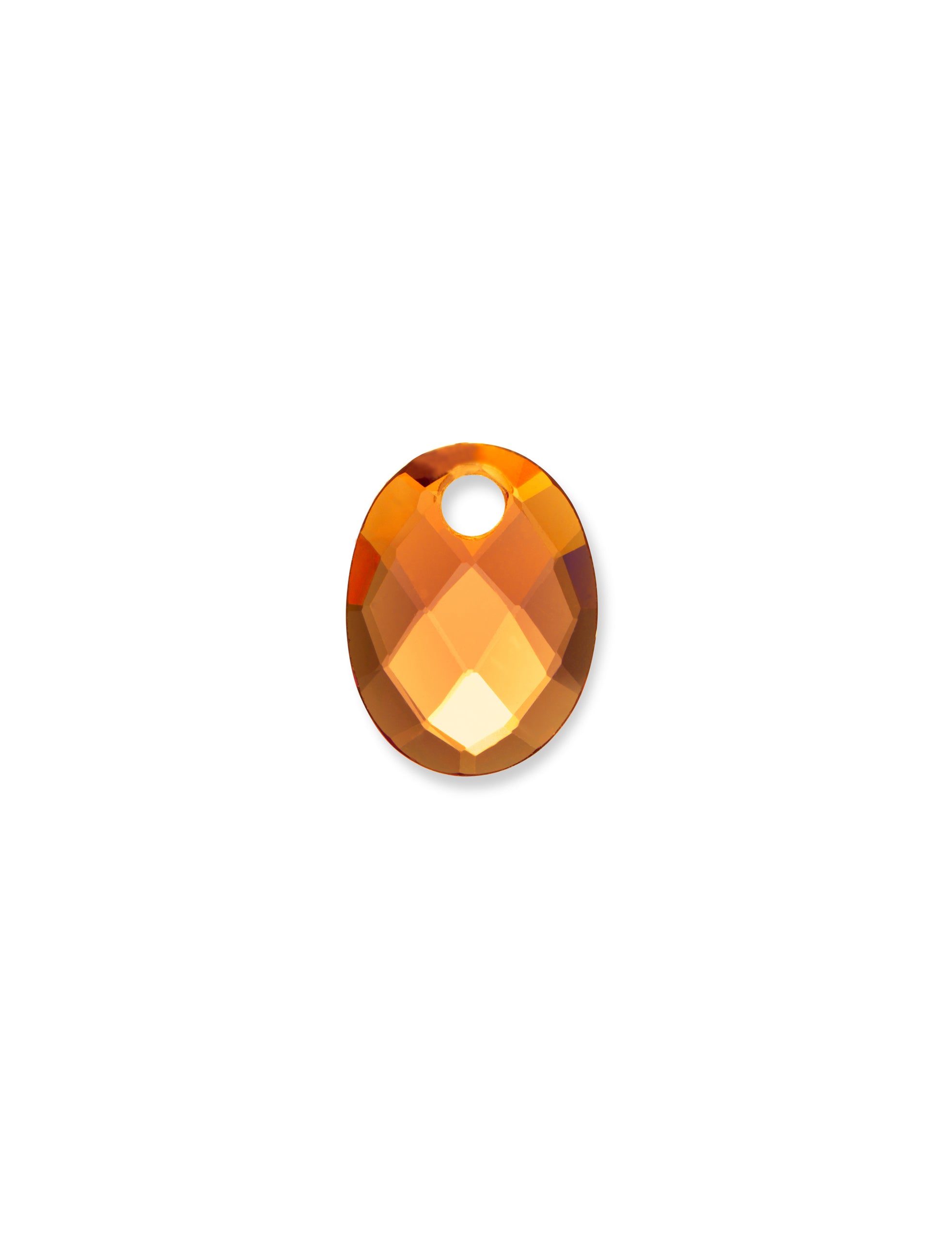 Pendant Edelsteen Medium Oval Citrine Quartz - Pendant Edelsteen Medium Oval Citrine Quartz