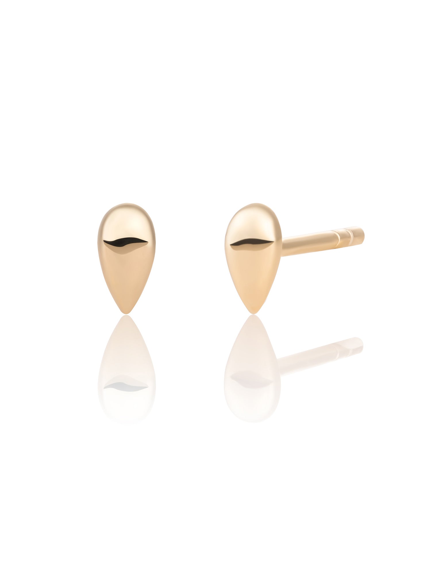 Fuse Drops Studs - Gold Plated