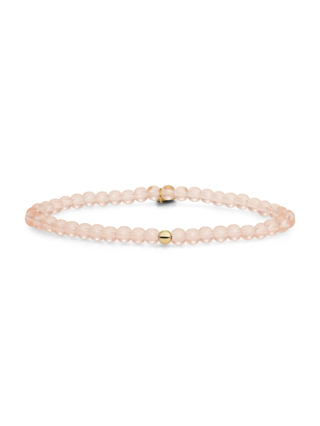 Saturn Armband Small Champagne Quartz - 0.00 / 0.00 / Rhodium Plated