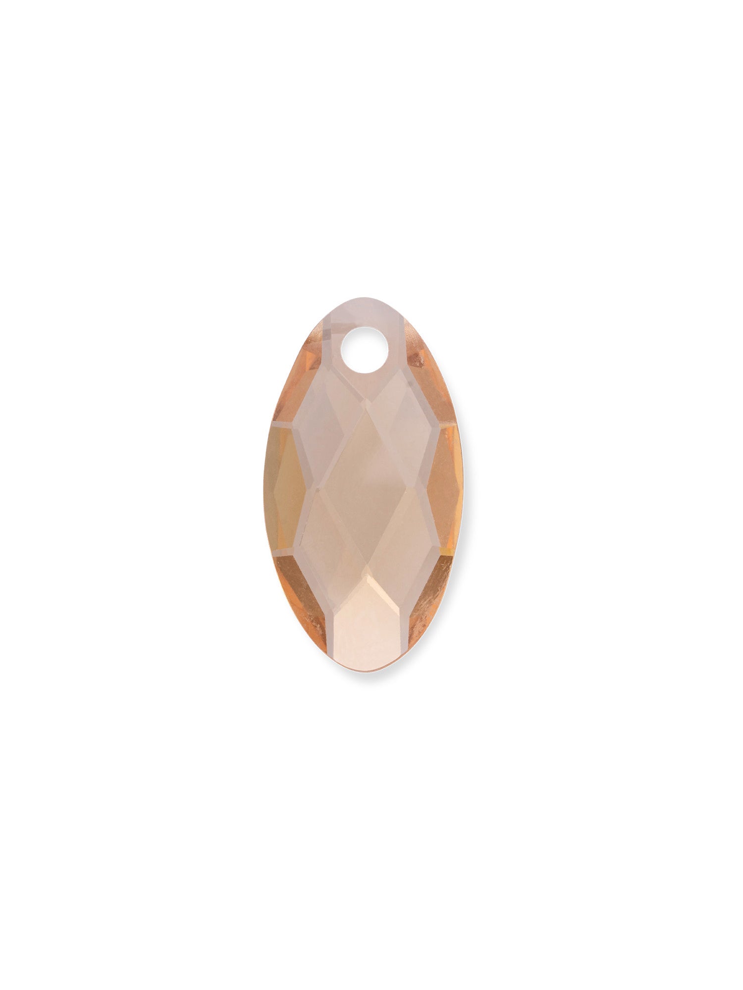 Pendant Edelsteen Leaf Light Gold Citrine Quartz - Pendant Edelsteen Leaf Light Gold Citrine Quartz