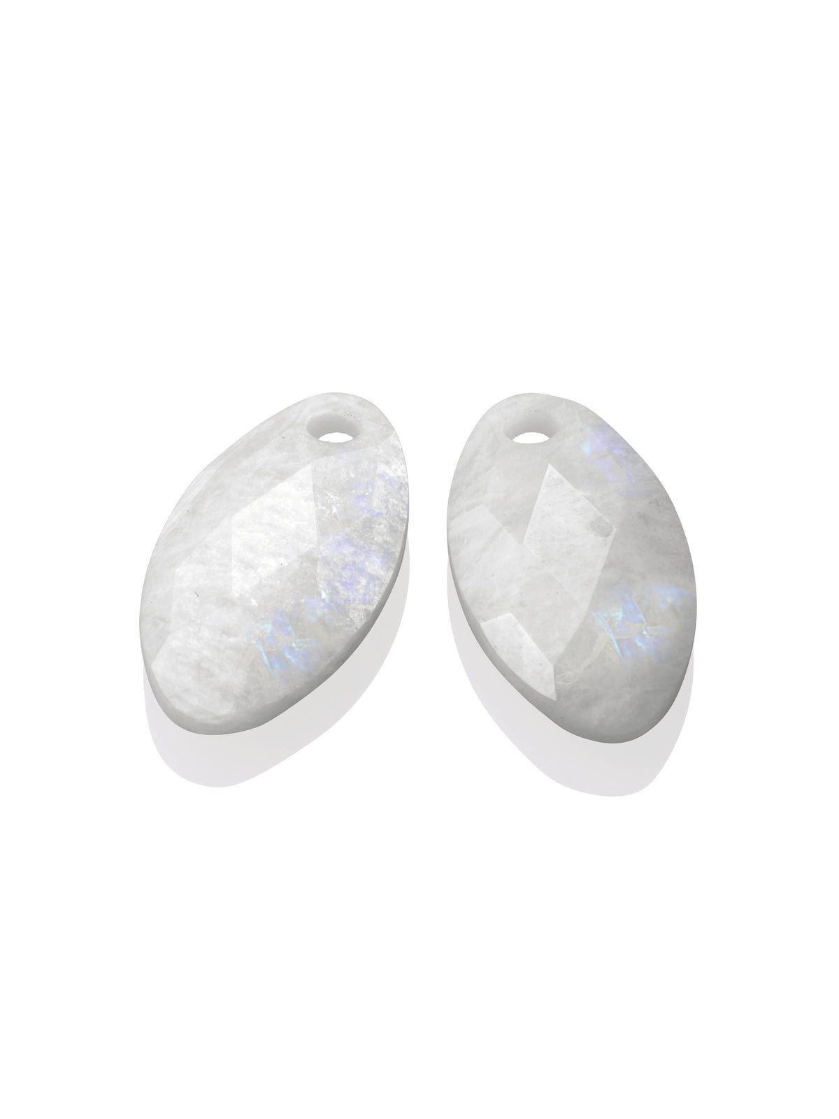 Oorbel Edelstenen Leaf Moonstone - Oorbel Edelstenen Leaf Moonstone