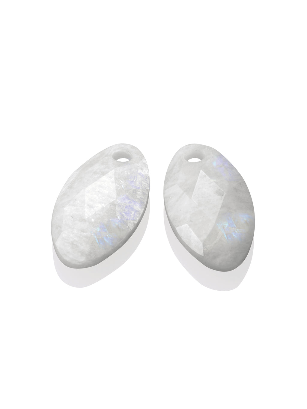 Oorbel Edelstenen Leaf Moonstone - Oorbel Edelstenen Leaf Moonstone