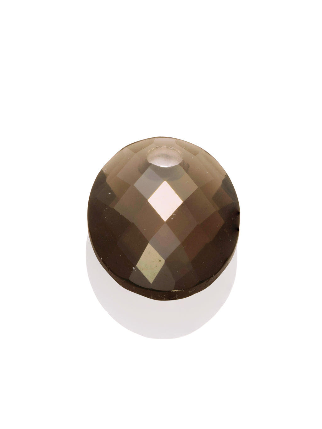 Pendant Edelsteen Medium Oval Smoky Quartz - Pendant Edelsteen Medium Oval Smoky Quartz