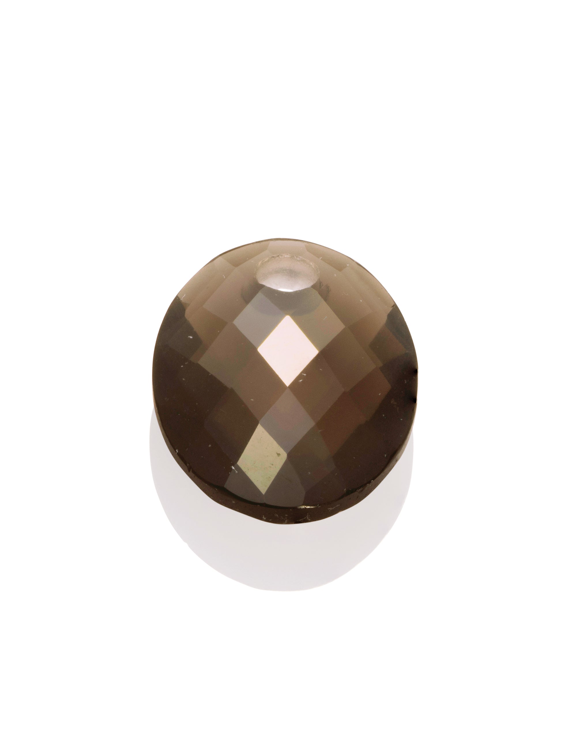 Pendant Edelsteen Medium Oval Smoky Quartz - Pendant Edelsteen Medium Oval Smoky Quartz